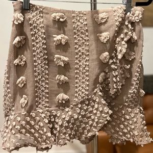 La Merci Puff Mini Skirt